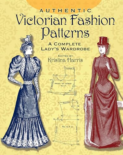 Authentic Victorian Fashion Patterns Cover