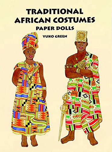 Traditional African Costumes Paper Dolls Cover