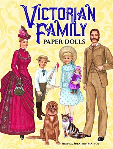 Victorian Family Paper Dolls Cover
