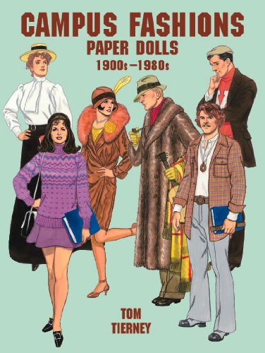 Campus Fashions Paper Dolls Cover