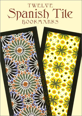 Twelve Spanish Tile Bookmarks Cover
