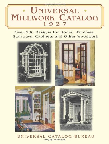Universal Millwork Catalog, 1927 Cover