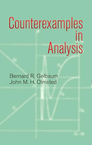 Counterexamples in Analysis (Dover Books on Mathematics) Cover