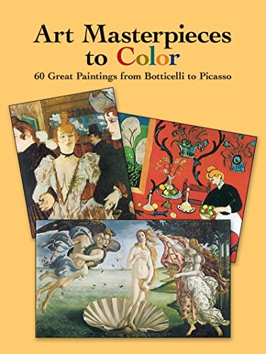 Art Masterpieces to Color Cover
