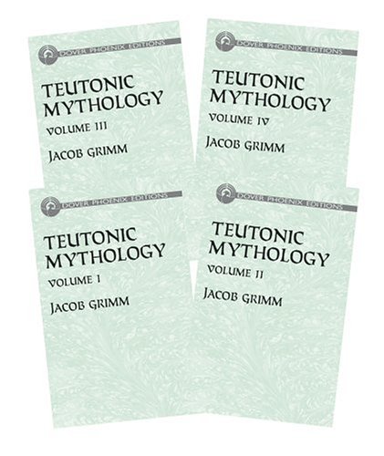 Teutonic Mythology, 4 VolumeSet (Phoenix Edition) Cover