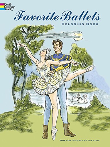 Favorite Ballets Coloring Book Cover