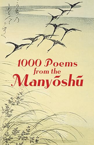 1000 Poems from the Manyoshu Cover