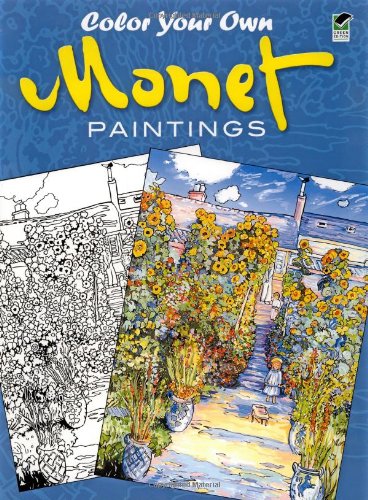 Color Your Own Monet Paintings Cover