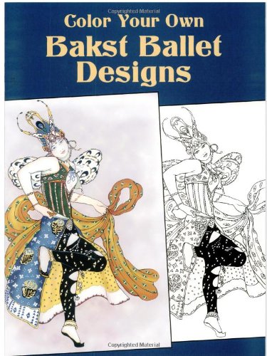 Color Your Own Bakst Ballet Designs (Color Your Own) Cover