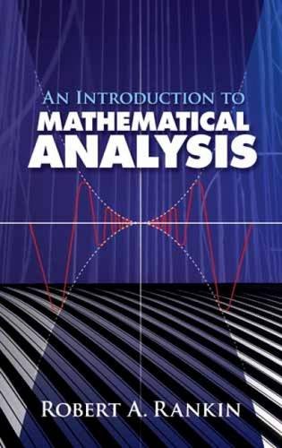 An Introduction to Mathematical Analysis Cover