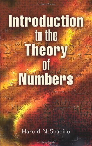 Introduction to the theory of numbers Cover
