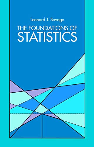 The foundations of statistics Cover