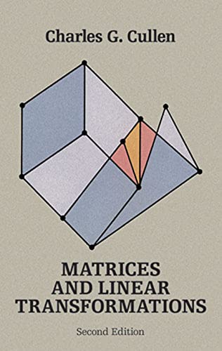 Matrices and linear transformations Cover