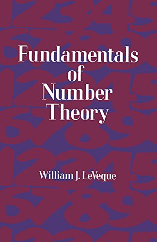 Fundamentals of number theory Cover