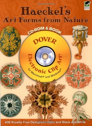Haeckel's Art Forms from Nature CD-ROM and Book Cover