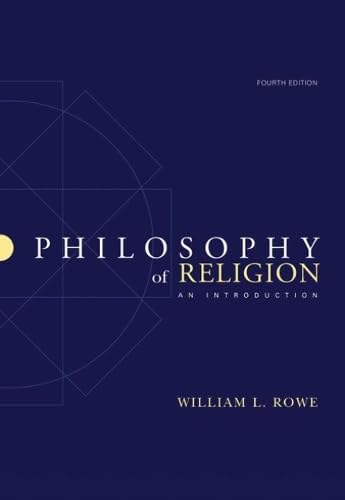 Philosophy of Religion Cover