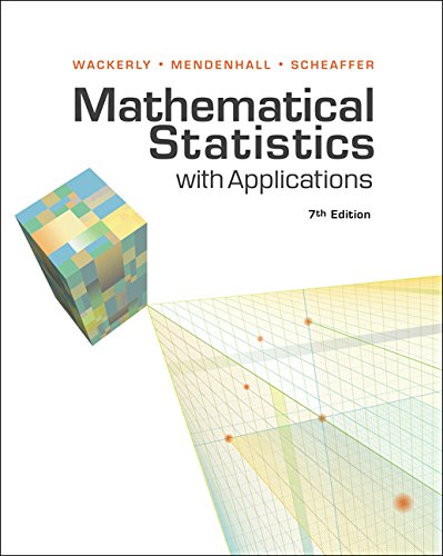 Mathematical statistics with applications Cover