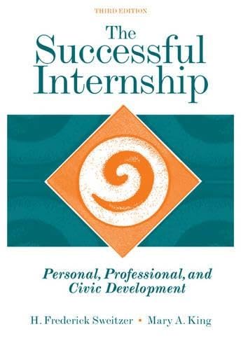 The Successful Internship Cover