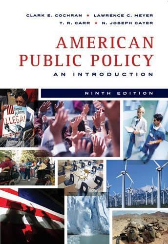 American Public Policy Cover