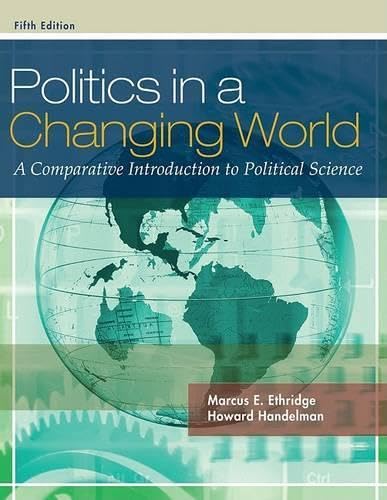 Politics in a changing world Cover
