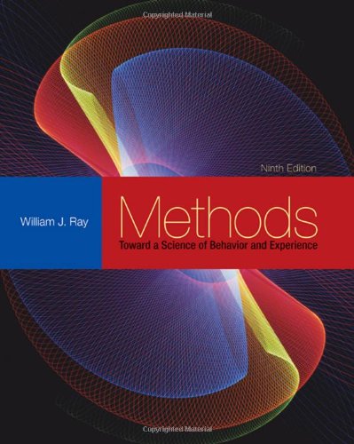 Methods Toward a Science of Behavior and Experience Cover