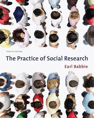 The practice of social research Cover