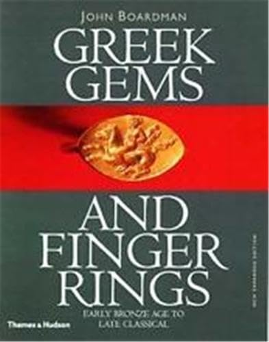 Greek gems and finger rings Cover