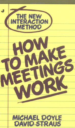 How to make meetings work Cover