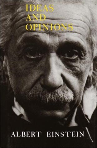 Ideas and opinions Cover