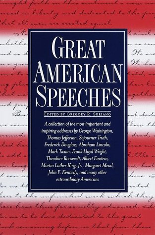 Great American speeches Cover