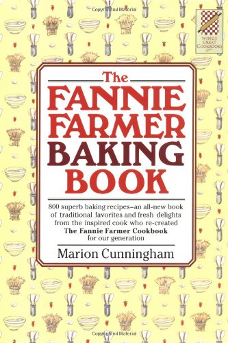 The Fannie Farmer baking book Cover