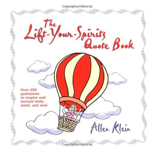 The lift-your-spirits quote book Cover