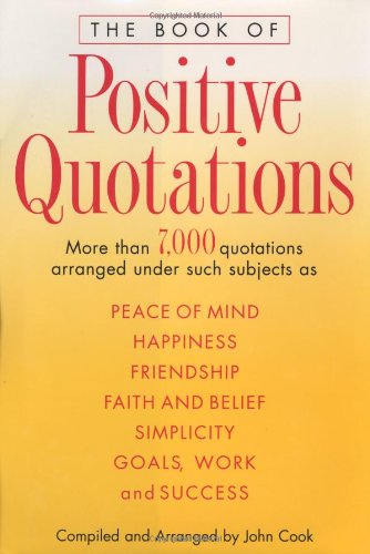 The book of positive quotations Cover