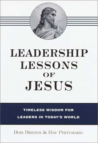 Leadership lessons of Jesus Cover
