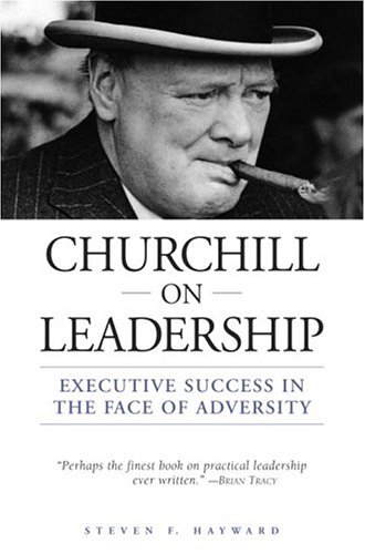 Churchill on leadership Cover