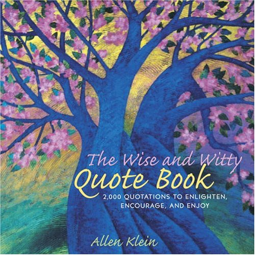 The wise and witty quote book Cover