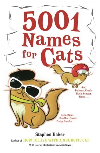 5001 names for cats / Stephen Baker. Cover