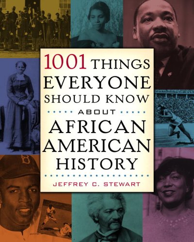 1001 things everyone should know about African-American history Cover