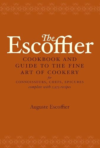 The Escoffier cook book Cover