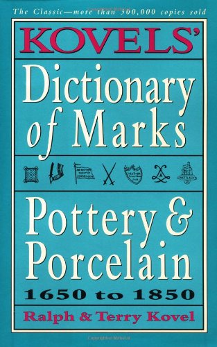 Kovel's dictionary of marks Cover