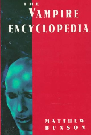 The vampire encyclopedia Cover