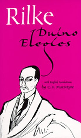 Duino Elegies, Bilingual edition (University of North Carolina Studies in the Germanic Languages & Literatures, No. 81) Cover