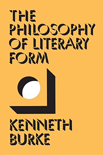 The philosophy of literary form Cover