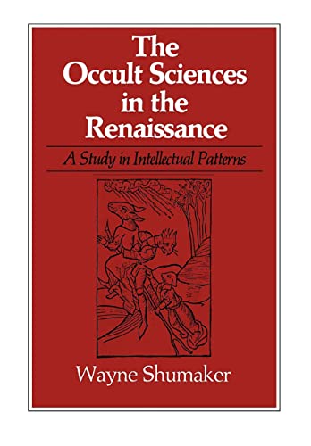 Occult Sciences in the Renaissance Cover