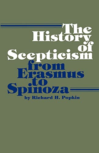The history of scepticism from Erasmus to Spinoza Cover