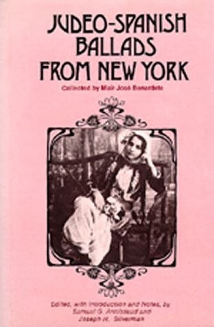 Judeo-Spanish ballads from New York Cover