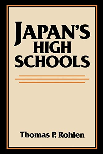 Japan's high schools Cover
