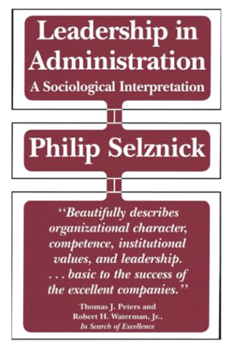 Leadership in administration Cover