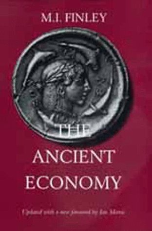 The ancient economy Cover