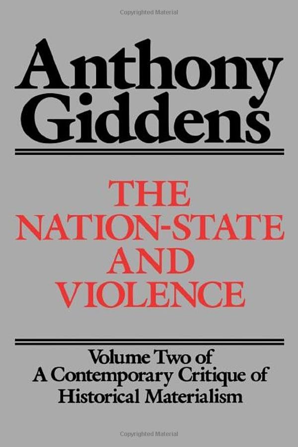 The Nation-State and Violence Cover